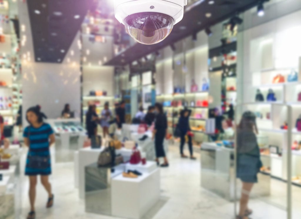 retail video security system